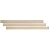 Msi Bali Buff 076 Thick X 215 Wide X 78 Length Overlapping Stairnose Molding ZOR-LVT-T-0376